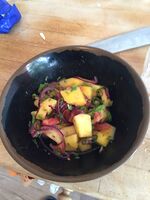 Mango Pico-de-Gallo Salad