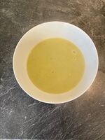 Celery and potato soup