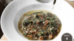 Puy Lentil and Spinach Soup