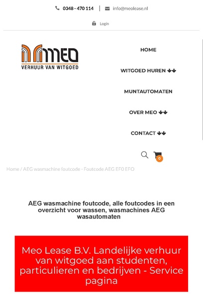 File:AEG wasmachine foutcode - Foutcode AEG EF0 EFO - Meo Lease.pdf
