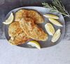 Lemon, Parmesan & pine nut crumbed Pork Escalope