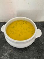 Carrot and coriander soup