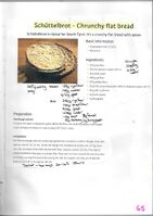 Schûttelbrot : crispbread from Sudtirol