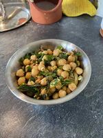 Balilah - Spiced chickpeas