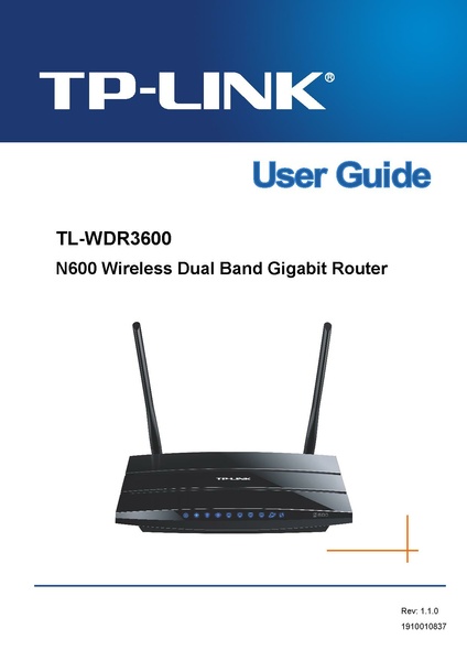 File:TL-WDR3600 V1 User Guide 19100-2.pdf