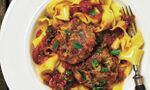 Cod Cakes with Pappardelle