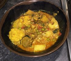 Malaysian Lamb and Cauliflower curry