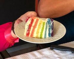 Rainbow cake