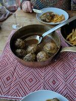 Boulets à la liégeois