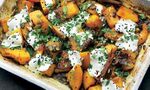 Roasted Butternut Squash with cardomom and Nigella Seeds