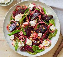 Baked Beetroot Salad